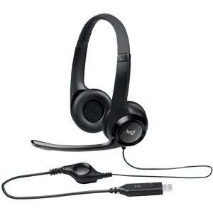 Casti H390 Headset cu microfon, negre